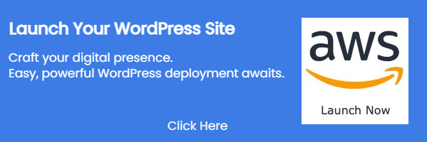 Launch WordPress Server on AWS