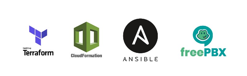 Deploy FreePBX with Terraform, Cloudformation or Ansible